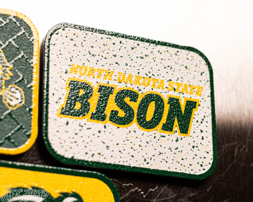 North Dakota State Bison - SET of 3 Magnets