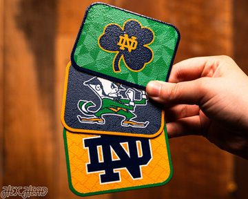 Notre Dame Fighting Irish - SET of 3 Magnets