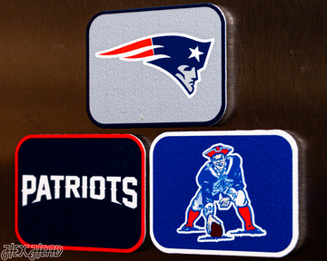 New England Patriots - SET of 3 Magnets
