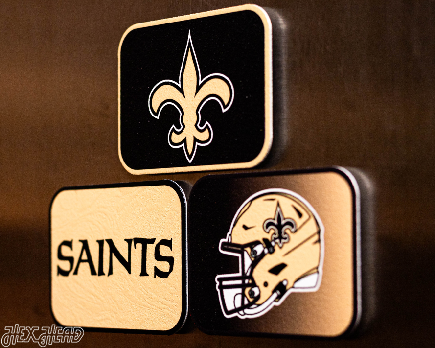 New Orleans Saints - SET of 3 Magnets
