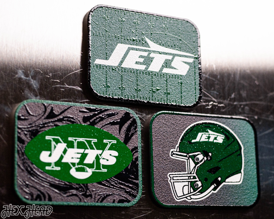 New York Jets - SET of 3 Magnets