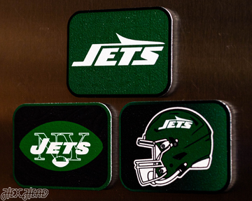 New York Jets - SET of 3 Magnets