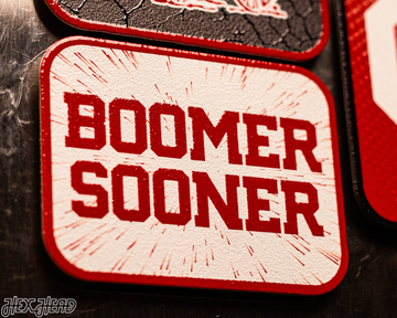 Oklahoma Sooners - SET of 3 Magnets