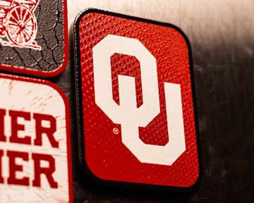 Oklahoma Sooners - SET of 3 Magnets