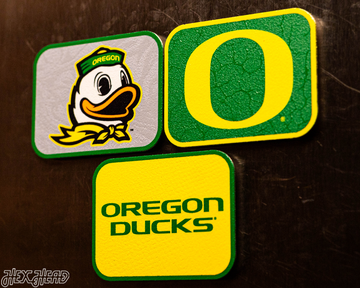 Oregon Ducks - SET of 3 Magnets