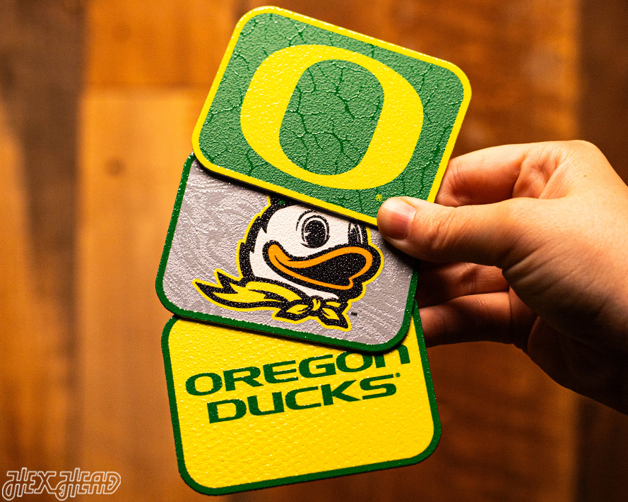 Oregon Ducks - SET of 3 Magnets