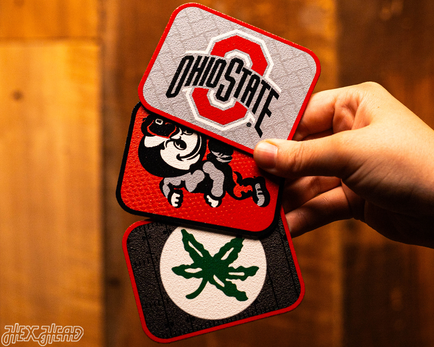 Ohio State Buckeyes - SET of 3 Magnets
