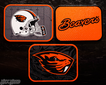 Oregon State Beavers - SET of 3 Magnets