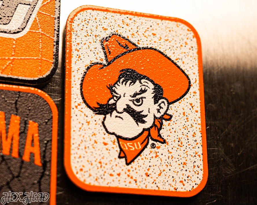 Oklahoma State Cowboys - SET of 3 Magnets
