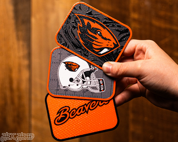 Oregon State Beavers - SET of 3 Magnets