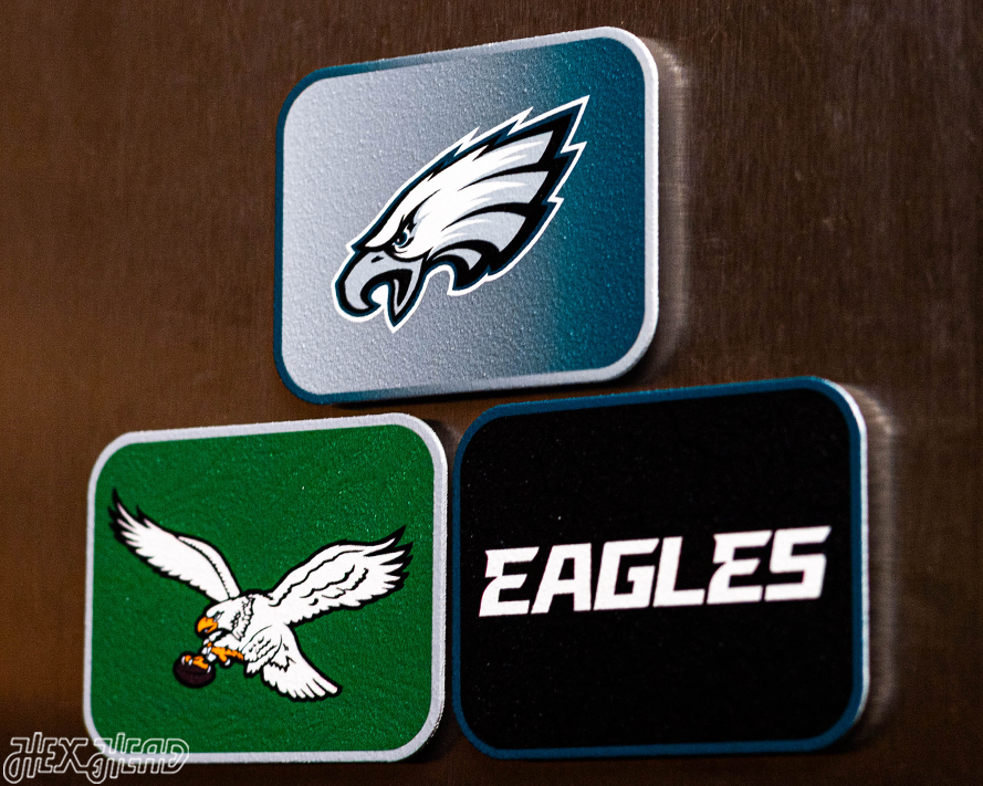Philadelphia Eagles - SET of 3 Magnets