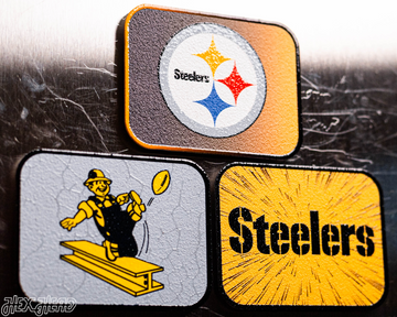 Pittsburgh Steelers - SET of 3 Magnets