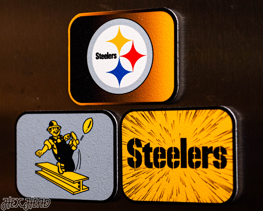 Pittsburgh Steelers - SET of 3 Magnets