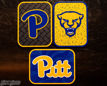 Pittsburgh Panthers - SET of 3 Magnets