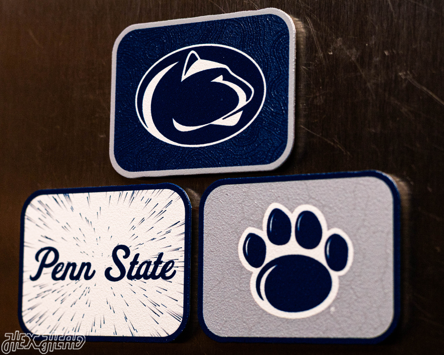 Penn State Nittany Lions - SET of 3 Magnets