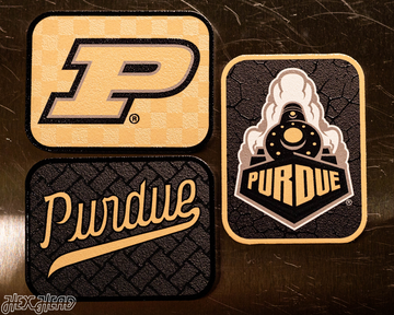 Purdue Boilermakers - SET of 3 Magnets