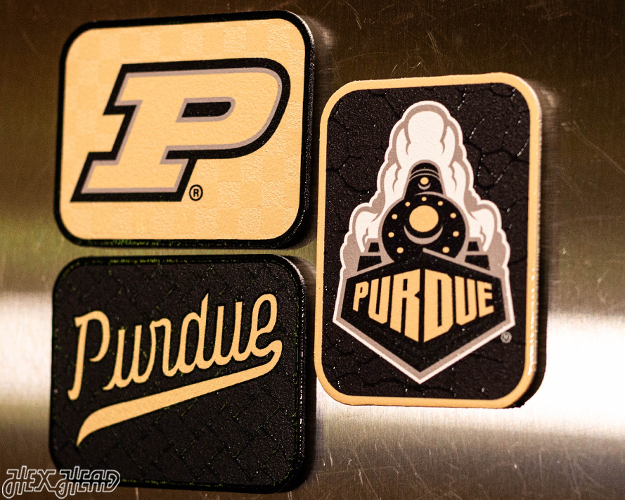 Purdue Boilermakers - SET of 3 Magnets