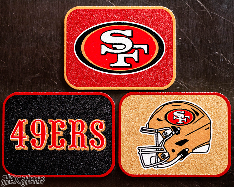 San Francisco 49ers - SET of 3 Magnets
