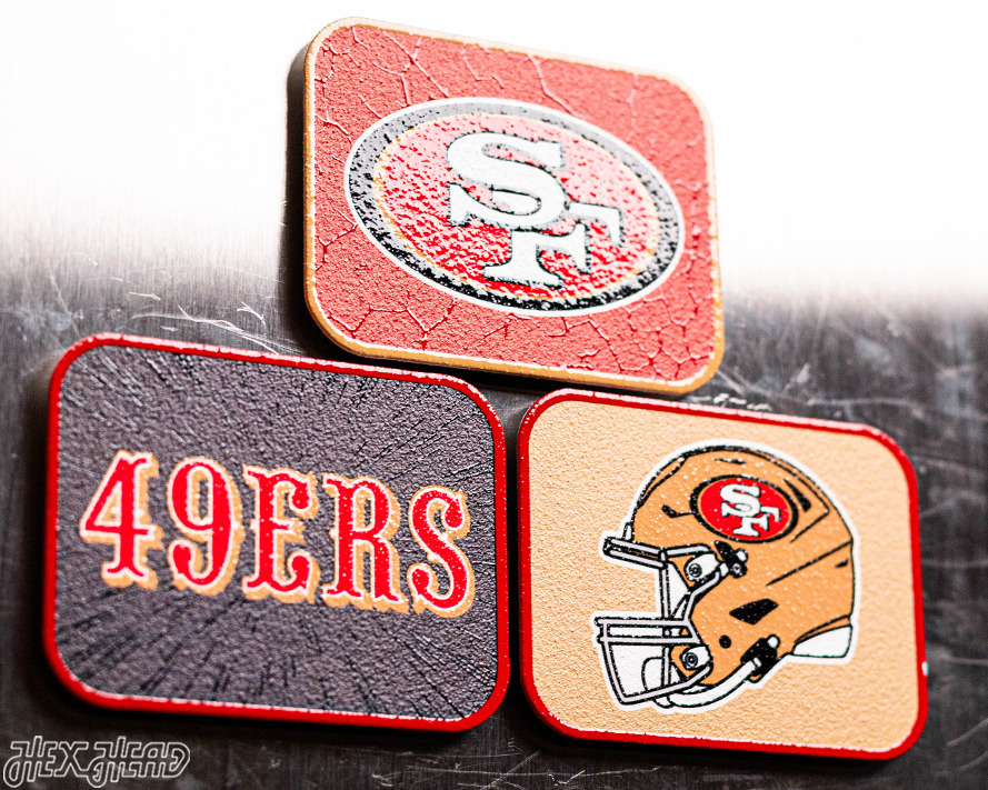 San Francisco 49ers - SET of 3 Magnets