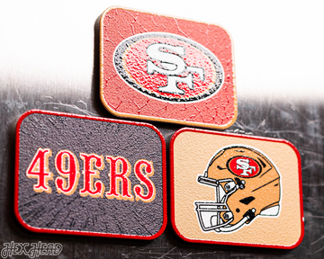 San Francisco 49ers - SET of 3 Magnets