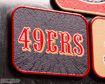 San Francisco 49ers - SET of 3 Magnets