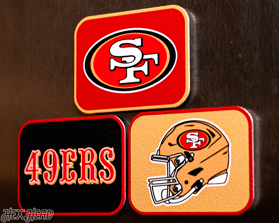 San Francisco 49ers - SET of 3 Magnets
