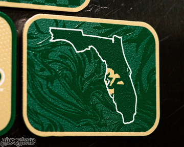 South Florida Bulls - SET of 3 Magnets