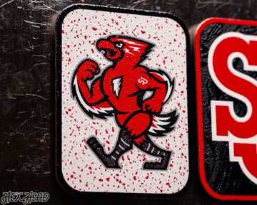 St John's Red Storm - SET of 3 Magnets