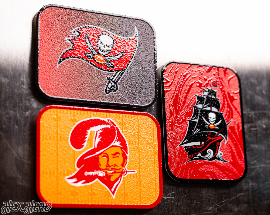 Tampa Bay Buccaneers - SET of 3 Magnets