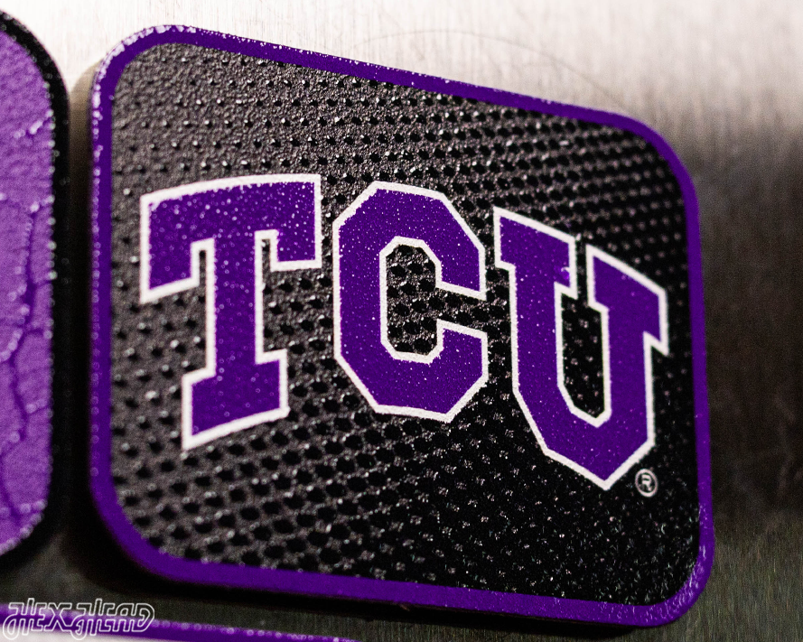 TCU Texas Christian - SET of 3 Magnets