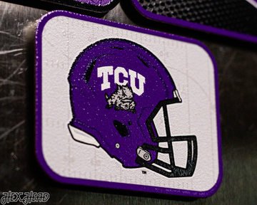 TCU Texas Christian - SET of 3 Magnets