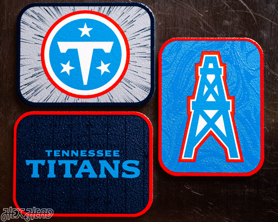 Tennessee Titans - SET of 3 Magnets