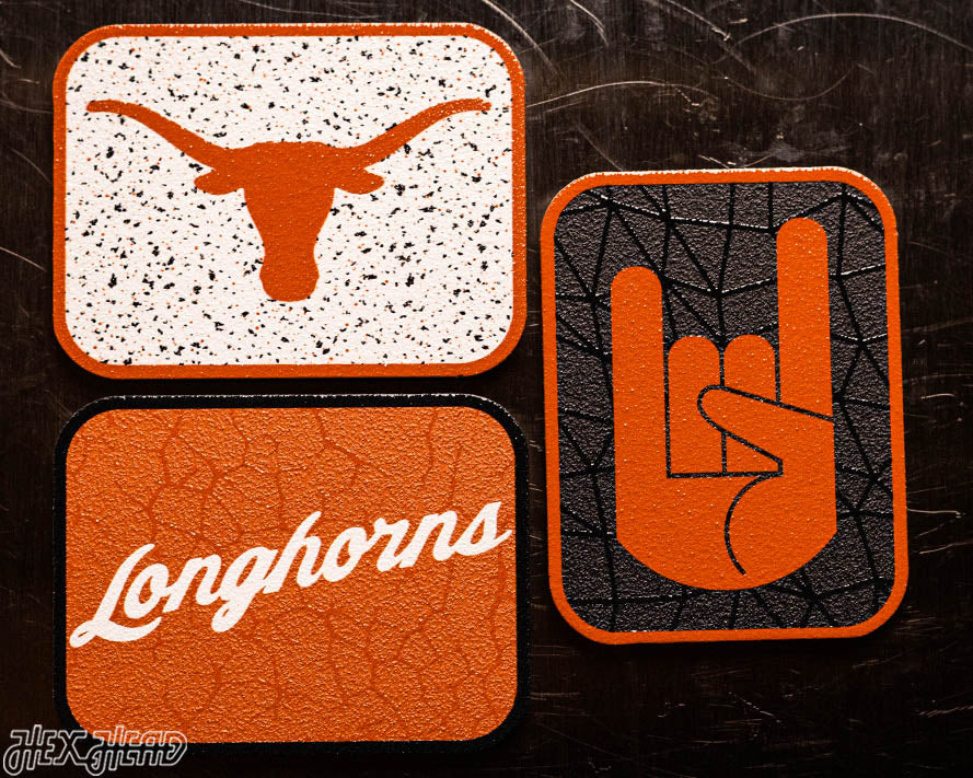 Texas Longhorns - SET of 3 Magnets
