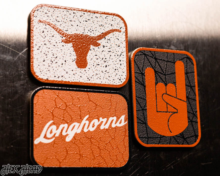 Texas Longhorns - SET of 3 Magnets