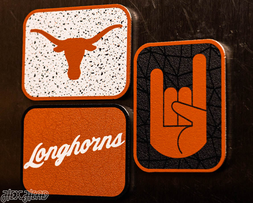 Texas Longhorns - SET of 3 Magnets