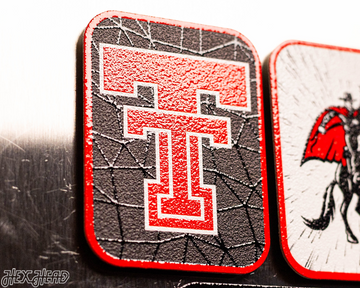 Texas Tech Red Raiders - SET of 3 Magnets