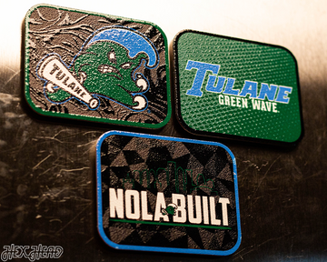 Tulane Green Wave - SET of 3 Magnets