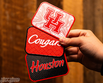 Houston Cougars - SET of 3 Magnets