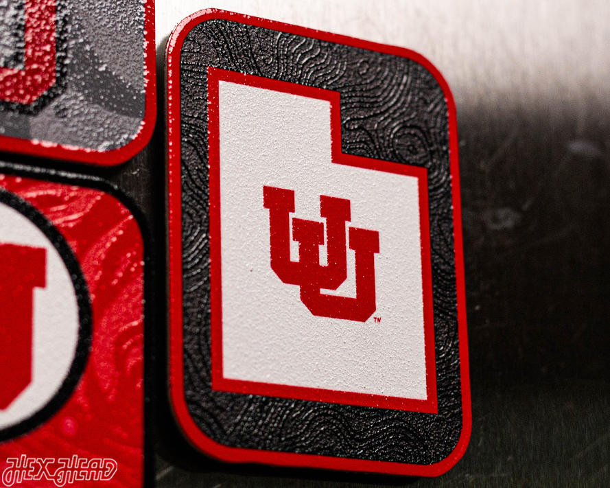 Utah Utes - SET of 3 Magnets