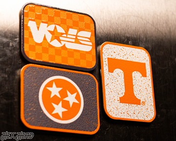 Tennessee Volunteers - SET of 3 Magnets