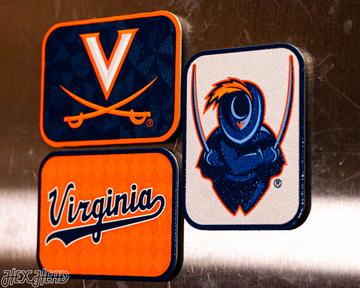 Virginia Cavaliers - SET of 3 Magnets