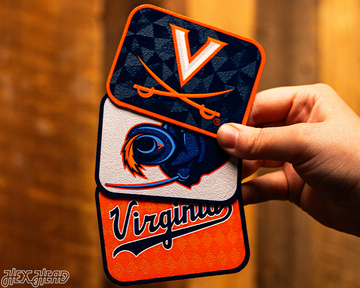Virginia Cavaliers - SET of 3 Magnets