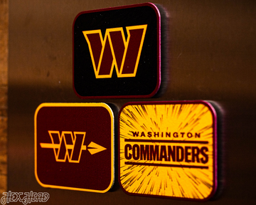 Washington Commanders - SET of 3 Magnets
