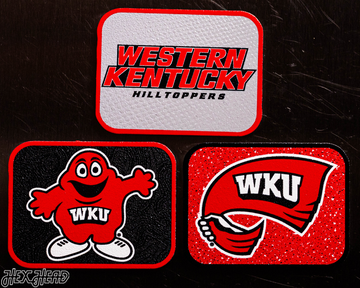Western Kentucky Hilltoppers - SET of 3 Magnets