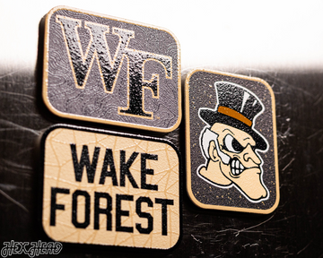 Wake Forest Demon Deacons - SET of 3 Magnets