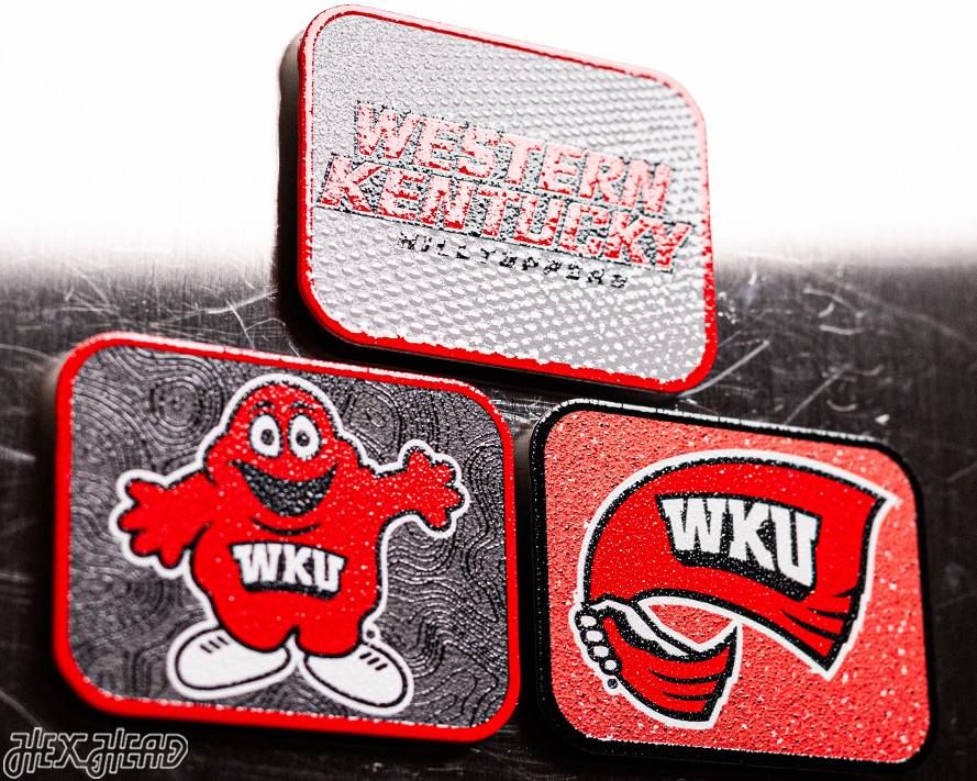 Western Kentucky Hilltoppers - SET of 3 Magnets