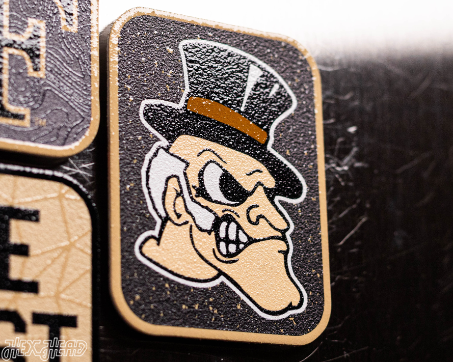 Wake Forest Demon Deacons - SET of 3 Magnets