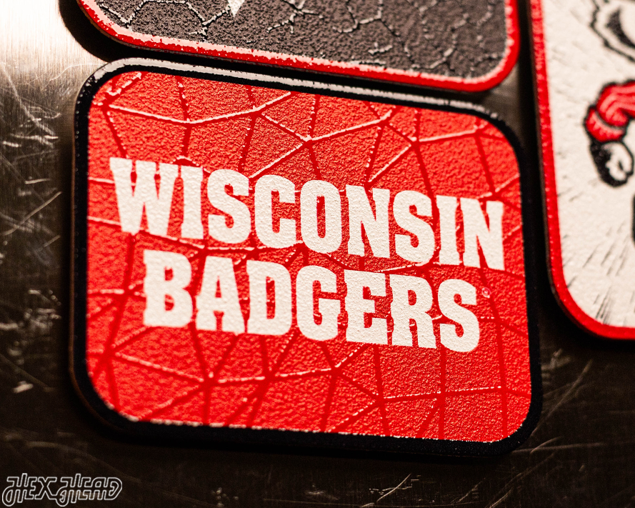 Wisconsin Badgers - SET of 3 Magnets