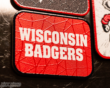 Wisconsin Badgers - SET of 3 Magnets