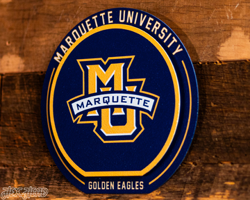 Marquette University "Double Play" On the Shelf or on the Wall Art